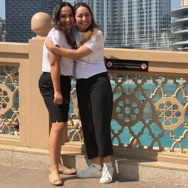 A photo of Aubrey S. from Fort Lauderdale wearing Oh!pedics shoes: 'After a serious ankle injury and months to recover, finding comfortable shoes was hit and miss until I found Ohpedics. These flats are a lifesaver!'
