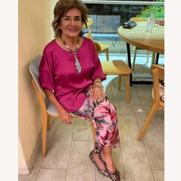 A photo of Lucy M. wearing Oh!pedics shoes: 'Very comfortable to wear to religious services. They are the perfect balance of comfort and elegance.'